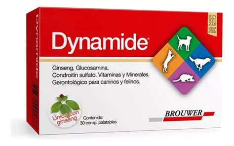 Dynamide Glucosamina Condroitina 30 Tabletas Perros Gatos MercadoLibre