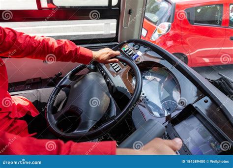 Public Transit Bus Driver at Work Stock Photo - Image of passenger, speed: 184589480