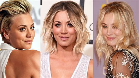 Kaley Cuoco Hair Evolution See How She Grew Out Her Pixie Glamour