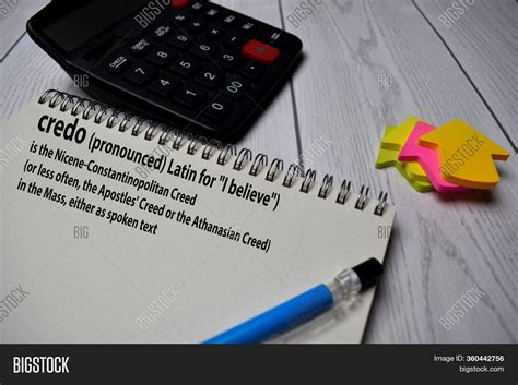 Definition Credo Word Image & Photo (Free Trial) | Bigstock