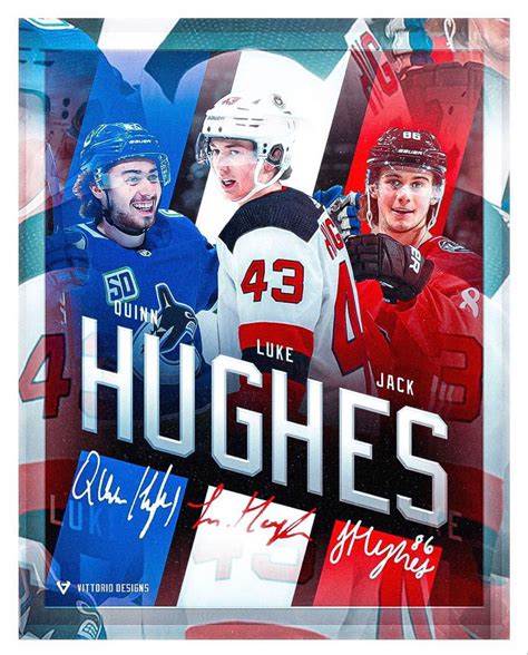Pin on quinn!! in 2024 | Hughes brothers, Nhl players, Hockey players