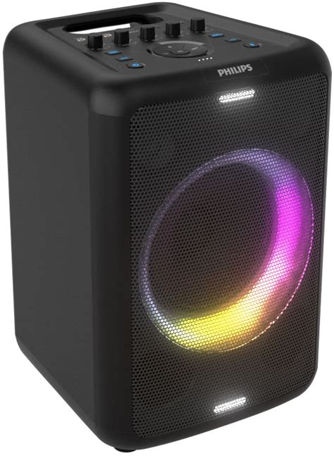 Best Buy Philips Portable Bluetooth Speaker System Black Tax320637