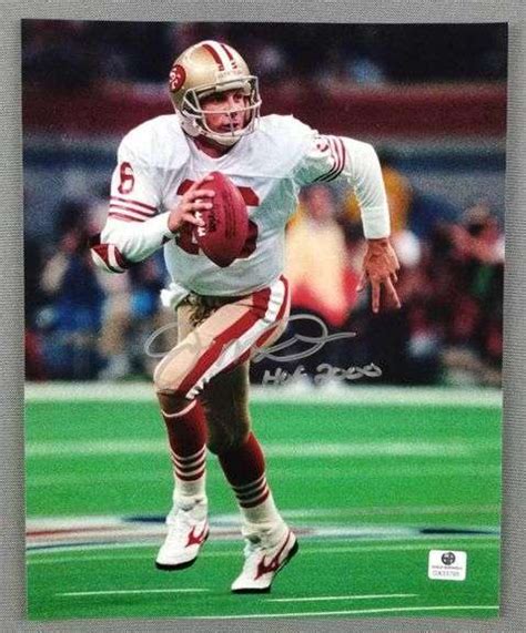 Joe Montana San Francisco Ers Signed Photograph Matthew Bullock