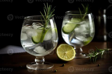 Gin and tonic. AI Generated 23008174 Stock Photo at Vecteezy