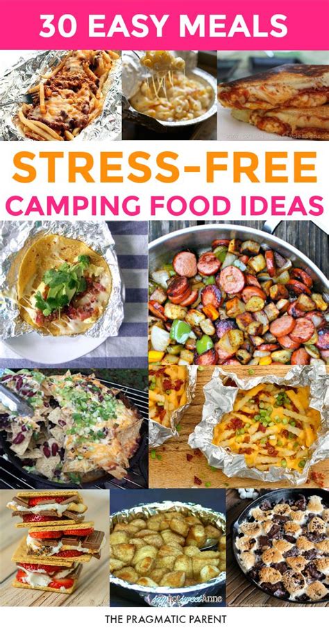 30 Simple And Easy Camping Food Ideas Your Kids Will Devour Camping