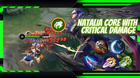 Natalia Best Build Top Global Natalia Gameplay Mlbb Tiktok Gaming