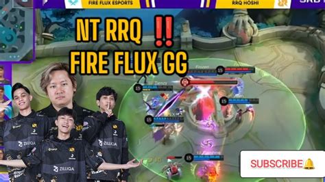 RRQ Hoshi Vs Fire Flux Penentuan Juara 3 Games Of The Future 2024NT