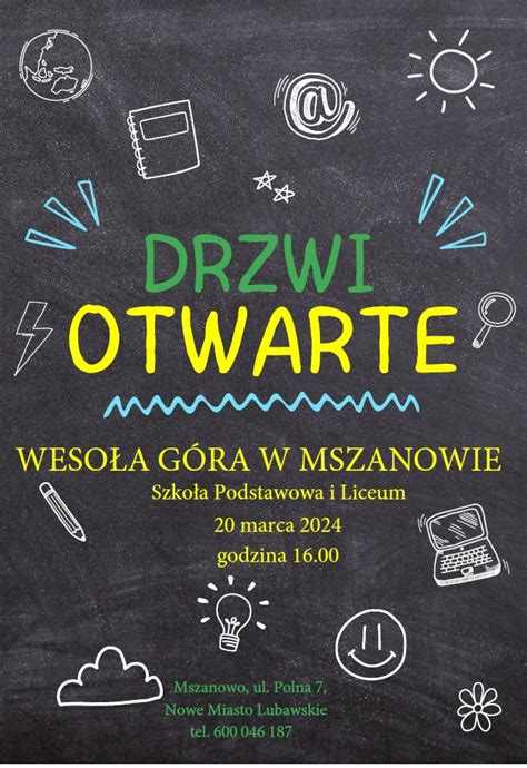 Drzwi Otwarte Liceum Weso A G Ra Liceum Weso A G Ra