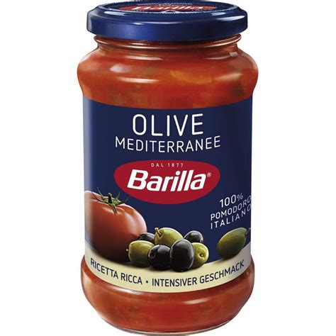 Barilla Pasta Sauce Olive 400 G