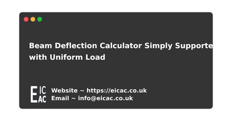 Deflection Of Simply Supported Beam With Uniform Load Home Interior