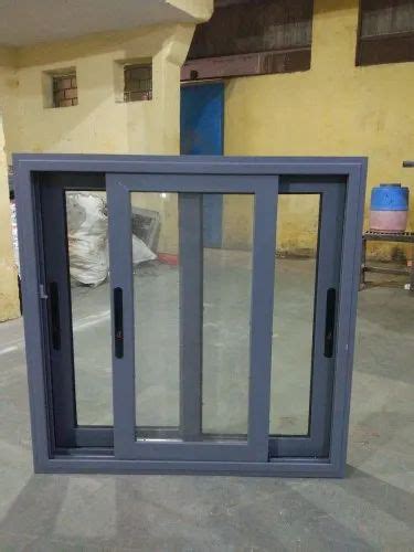 Aluminium Powder Coated Aluminum Domal Sliding Window At Rs 450sq Ft