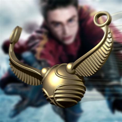 Stl File Harry Potter Golden Snitch Pendant・model To Download And 3d Print・cults