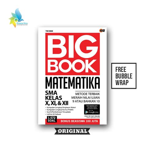 Jual Buku New Edition Big Book Matematika SMA Kelas X XI XII