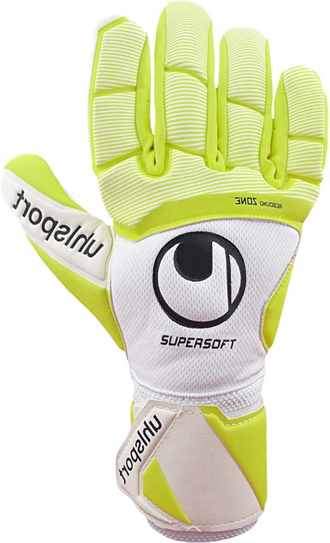 Amazon Uhlsport Pure Alliance Supersoft Hn Gloves White Fluo