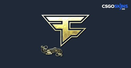 Sticker Faze Clan Gold Paris Csgoskins Gg