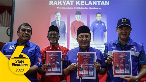 State Polls Barisan Pakatan Manifesto Unveiled Water Arrears Voided