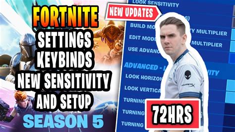 Liquid 72hrs New Fortnite Settings Keybinds New Sensitivity And Setup