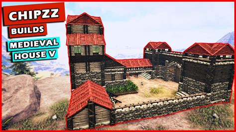 Ark How To Build A Medieval House V No Clip Enabled Building