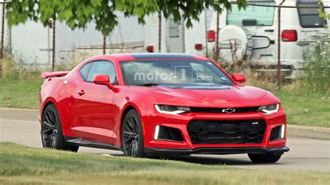 2019 Chevy Camaro ZL1 Spied Completely Uncovered