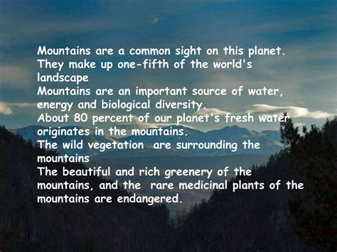 Mountains 5 Types Ppt