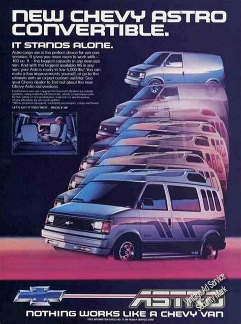 1985 Chevy Astro Ad Chevy Astro Van Chevrolet Astro Astro Van