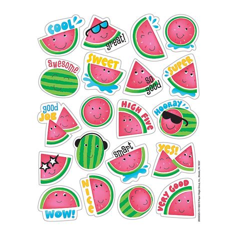 Eureka® Watermelon Scented Stickers Oriental Trading Classroom