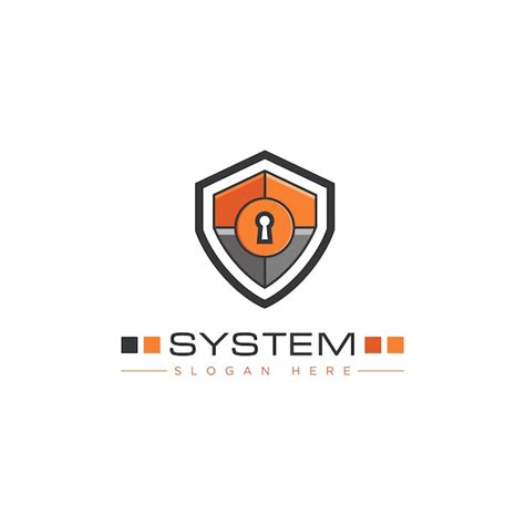 premium vector  logo   system system   shield