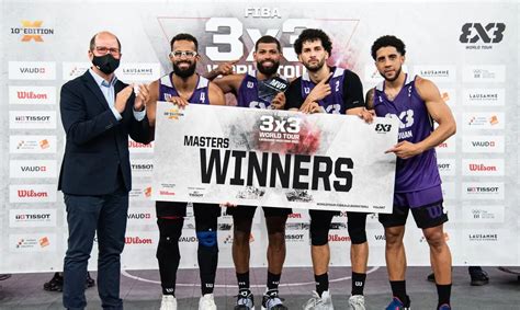 El equipo de San Juan 3x3 es el campeón en el World Tour de FIBA en