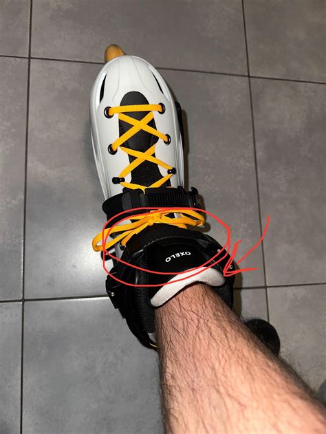 Oxelo mf500 lace bite / ankle pain : r/AskRollerblading