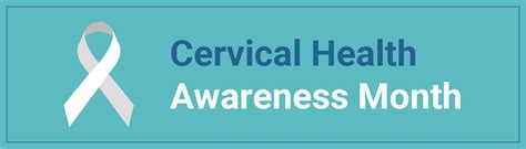 January Is Cervical Health Awareness Month