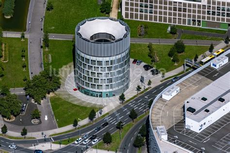 Essen von oben Unternehmen Verwaltungsgebäude der Funke Mediengruppe