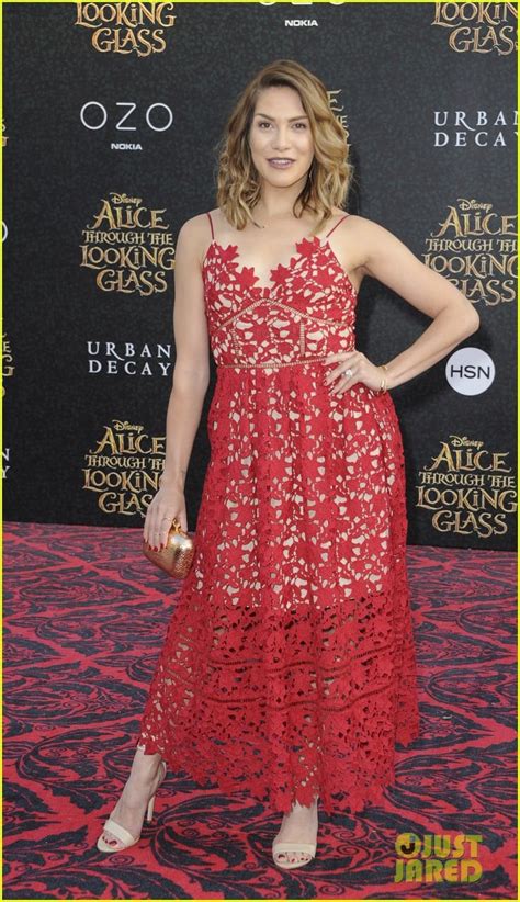 Allison Holker Makes Her First Post-Baby Carpet Appearance for 'Alice Through the Looking Glass ...