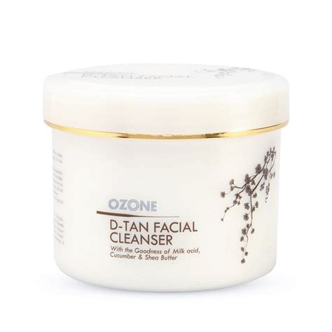 Ozone D Tan Facial Cleanser Enriched With Cucumber Shea Butter And Lactic Acid Detan Face