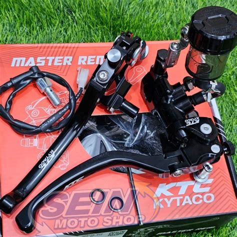 Jual Master Rem Kytaco Special Black Edittion Aerox Ninja Vario Beat