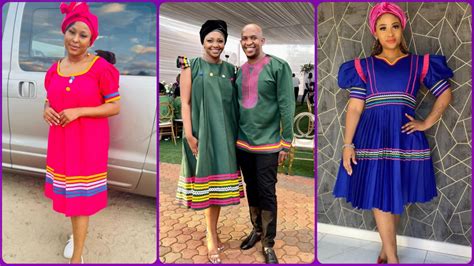 Wonderful Sepedi Traditional Attire For Couples 2023