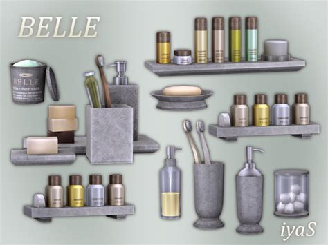 The Sims Resource Belle Cosmetics Set