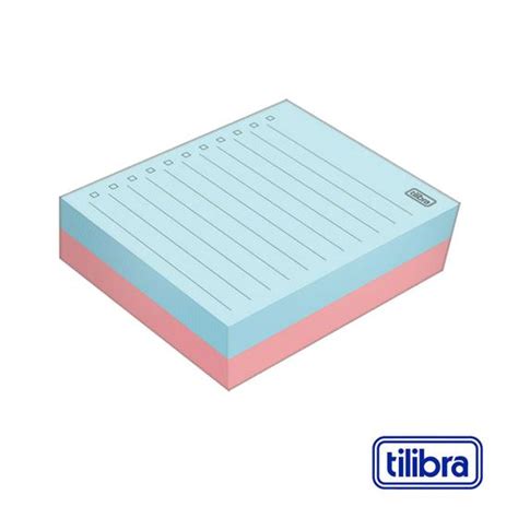 Bloco Tilembrete CheckList 80x91mm 100 Folhas Tilibra Bloco De Notas