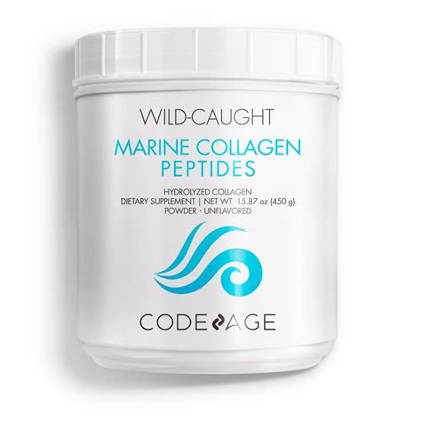 Codeage Marine Collagen Powder Wild Caught Hydrolyzed Fish Collagen