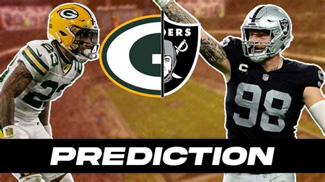 Raiders Vs Packers Prediction Mnf Week 5 2023 Youtube