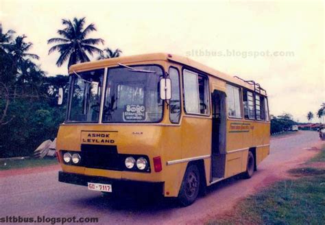 sltb buses ashok leyland chital bus  pts negombo