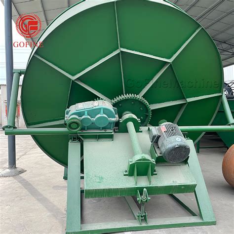 Organic Inorganic Compound Fertilizer Granule Production Line China