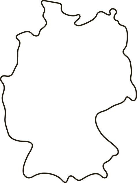 Blank Map Of Germany Anetta Mathilda