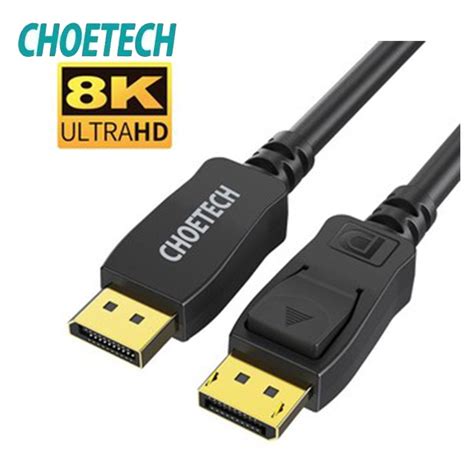 Jual Choetech Xdd Displayport Cable Support K Shopee Indonesia