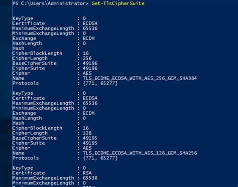 Powershell Command To Check Tls Version In Windows Server 2019