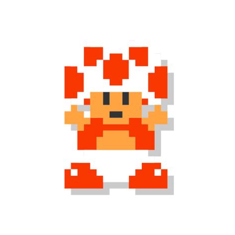 Toad Super Mario Bros Sport Games Icons