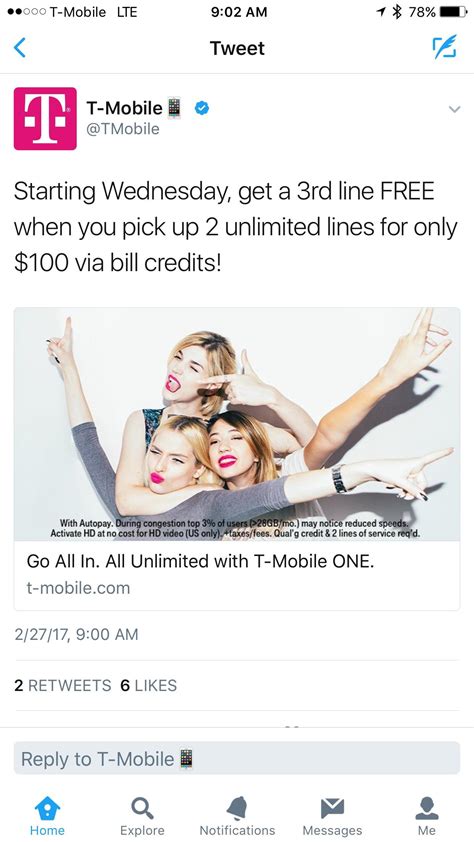 3 lines for $100!!! : r/tmobile