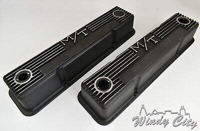 MICKEY THOMPSON M T VALVE COVERS FOR SMALL BLOCK CHEVY SBC 3276000 EBay