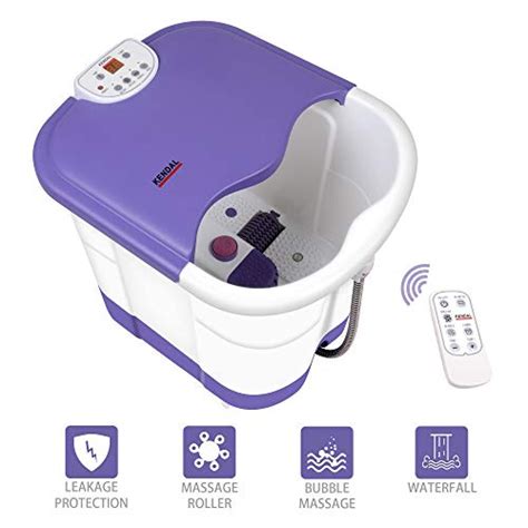 All In One Deep Foot And Leg Spa Bath Massager W Motorized Rolling Massage He