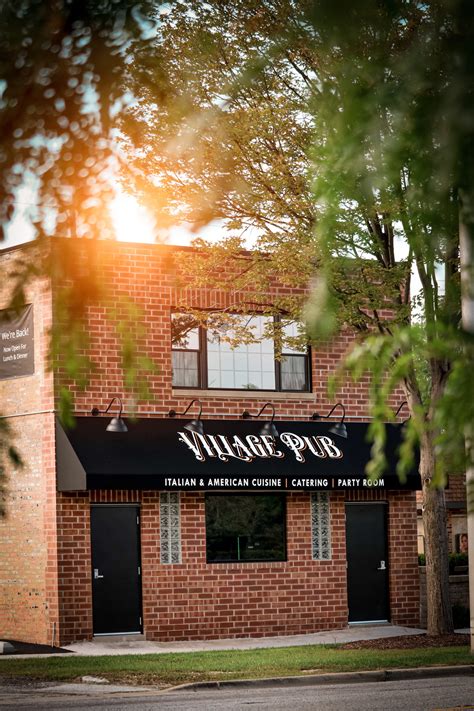 Memorial Menu - Village Pub Italian Restaurant | North Riverside