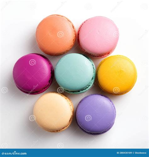 Colorful Macarons A Delightful Treat For Every Occasion Stock